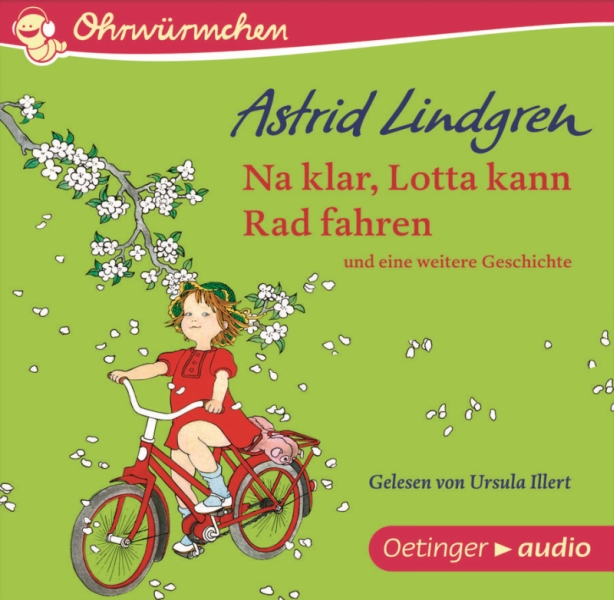 Na klar, Lotta kann Rad fahren